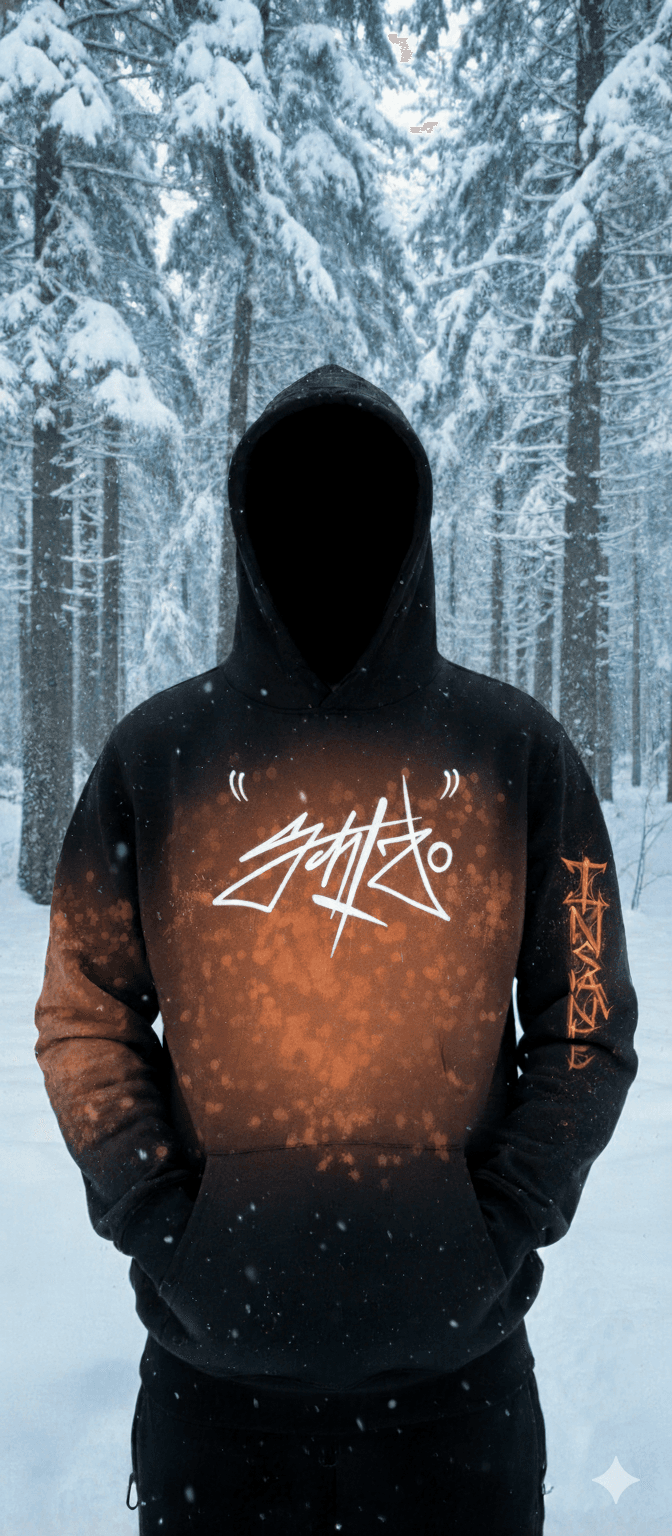 Hell Script - Custom Bleach Hoodie